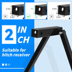 Hitch Mount Stabilizer for RV with 2" Receivers (Motorhomes, Travel Trailers)