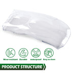 Clear Headlight Replacement Lens for Dodge Ram 1500 2500 3500 (2002–2005)
