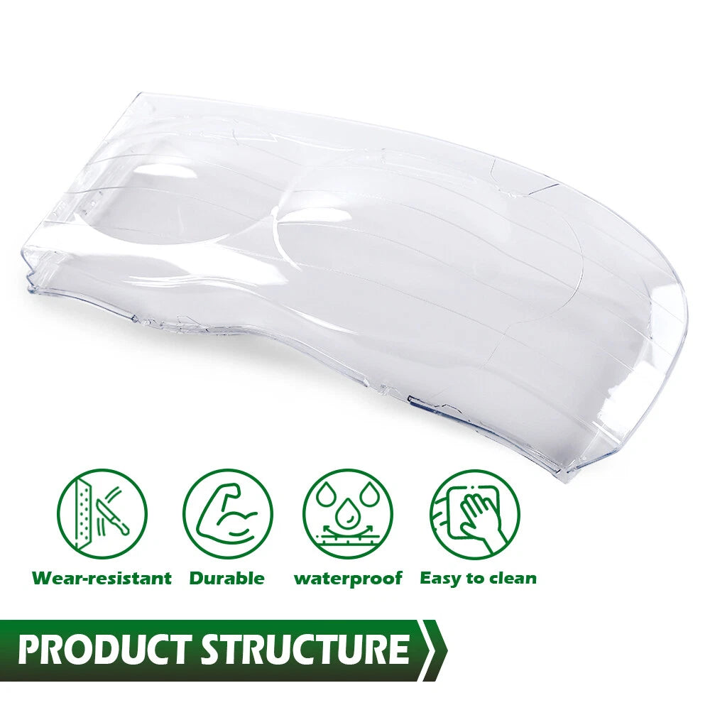 Clear Headlight Replacement Lens for Dodge Ram 1500 2500 3500 (2002–2005)
