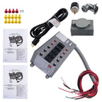 30A Manual Transfer Switch for L14-30 Plug (7500W, Steel Enclosure)