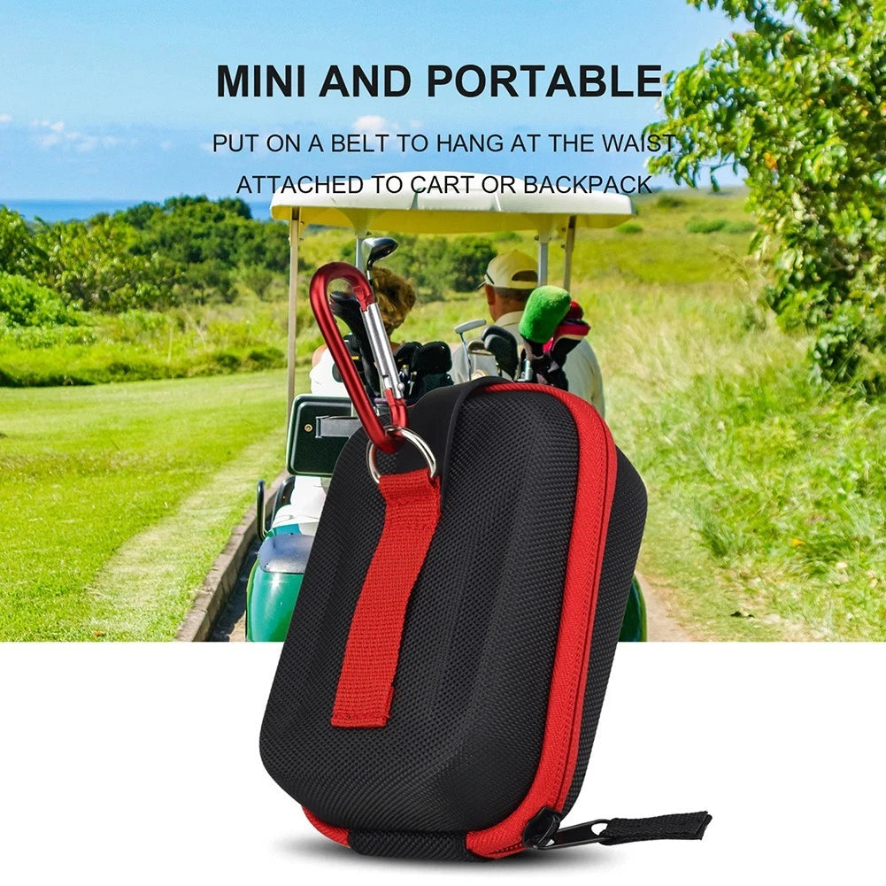 Golf Rangefinder Storage Bag Hard Shell Design 127x90x53mm