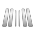 6Pc Chrome Pillar Post Covers for 95-04 Lincoln Continental - P4025