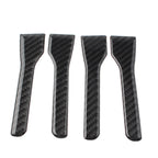 4 x Black Inner Door Handle Cover Trim for Jeep Wrangler (2011-2017)