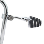 Mini Wing 4.5" Footpegs Footrest Mount Kit for Harley (1.25" Highway Engine Guard)