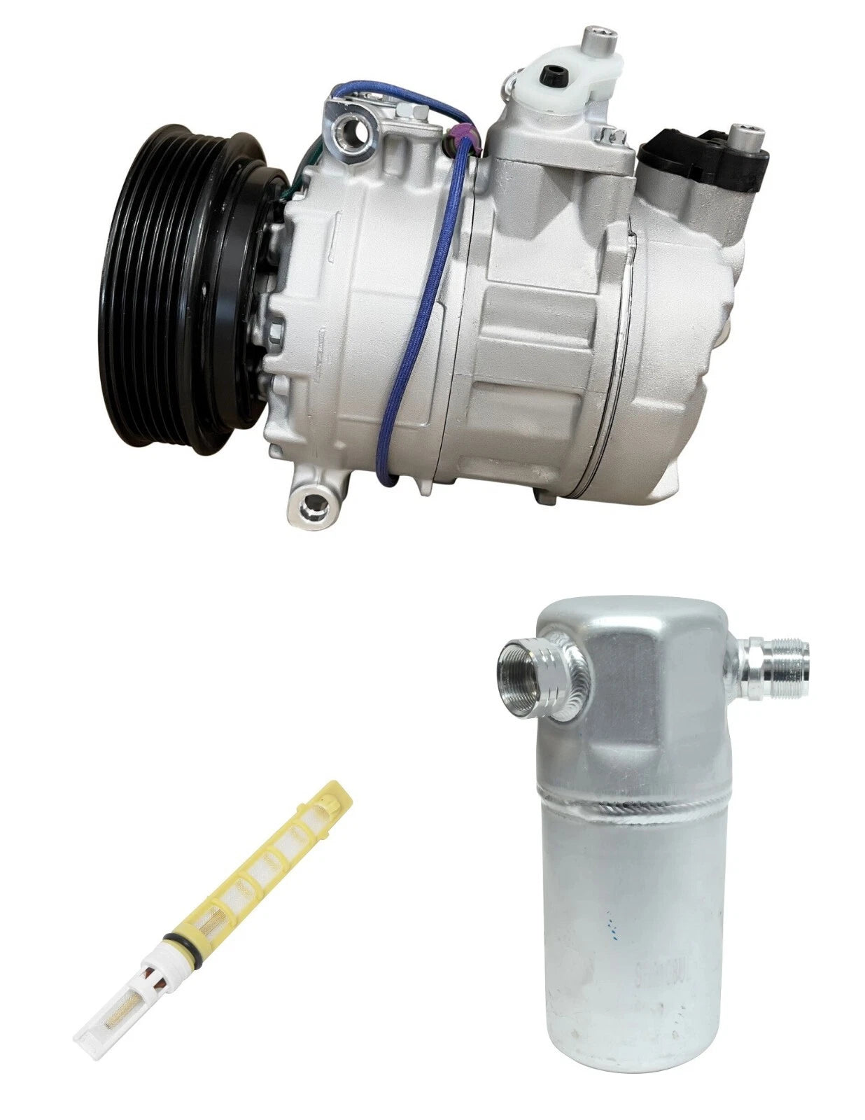 A C Compressor Kit Replacement for Audi S6 2.2L (1995–1996)