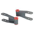 Adjustable 2" Rear Drop Shackle Kit for Chevy GMC C10 Pickup (1975-1987)