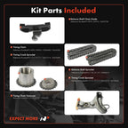 6X Timing Chain Kit for Chevrolet Silverado 1500 (2014–2021) GMC Sierra 1500