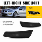2X Front Side Marker Light for Pontiac G8 GT GXP (2008–2009) EPY Smoked
