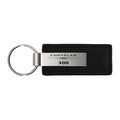 Black Leather Keychain - Officially Licensed for Chrysler 300