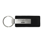 Black Leather Keychain - Officially Licensed for Chrysler 300