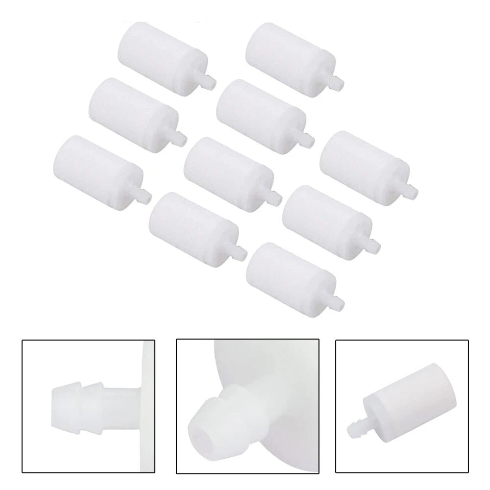 10Pcs Fuel Filter for Husqvarna 445 450 460 390XP (591375401, 503443201)