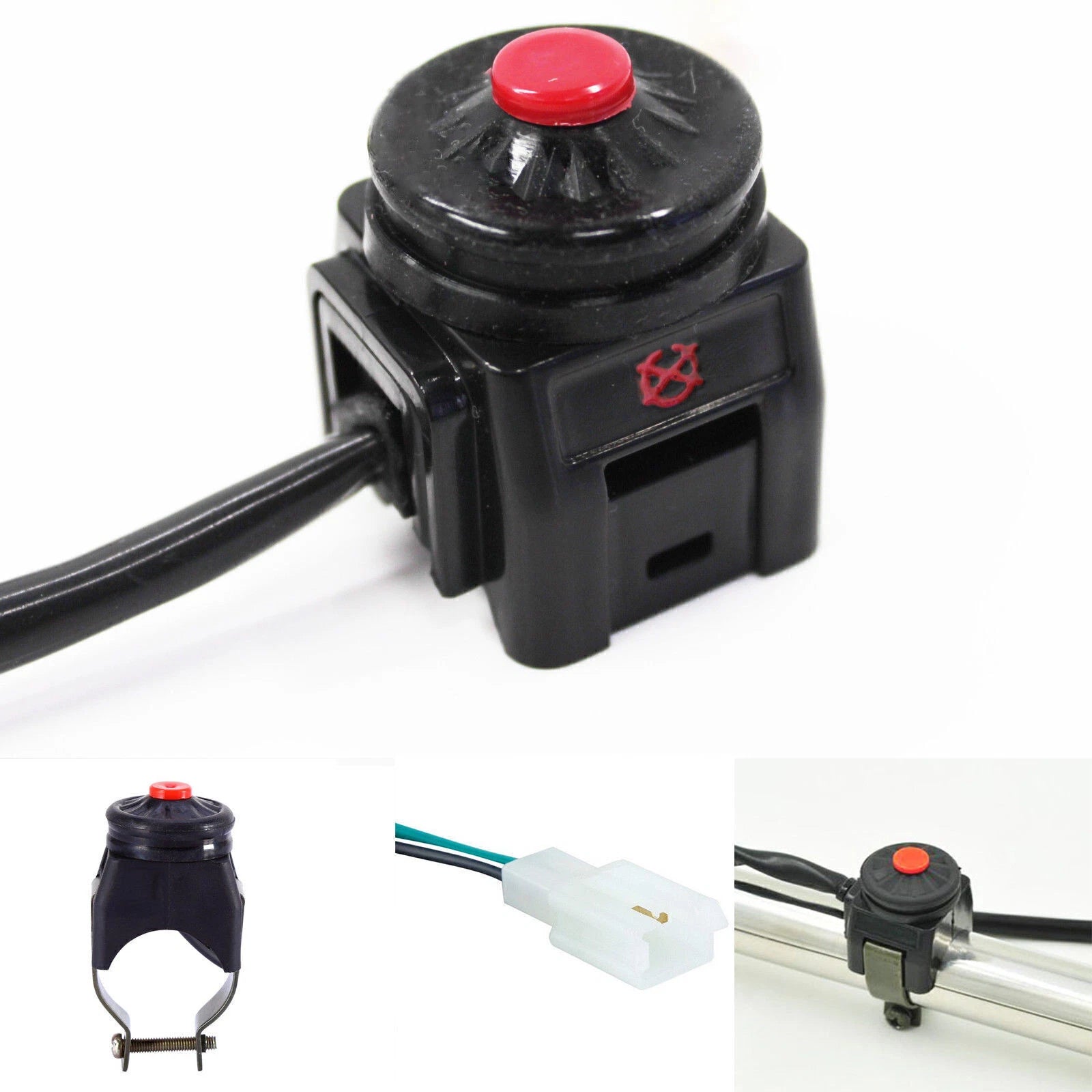 Kill Off Stop Switch for Motorcycle ATV Dual Sport Dirt Bike
