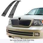 Stainless Black Billet Grille for Lincoln Navigator (2005-2006)