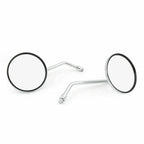 Classic Round Rearview Mirrors 10MM for Suzuki GT 125/185/250/380/550/750