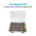 2X Deutsch DT 2 Way Connector Kit 233pcs Waterproof for Auto Marine (12-24V)