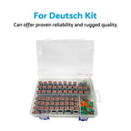 2X Deutsch DT 2 Way Connector Kit 233pcs Waterproof for Auto Marine (12-24V)
