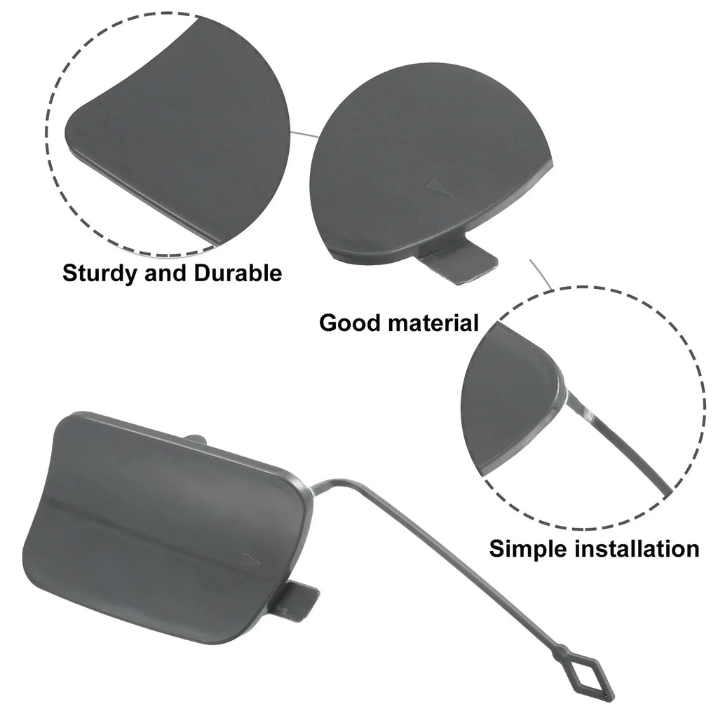 Tow Eye Hook Cover Cap Rear Right Bumper for BMW X5 (2011-2013)