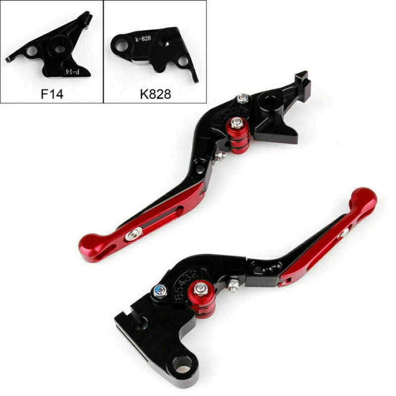 Adjustable Folding Brake Clutch Levers for Kawasaki ZX Z1000 ZZR (T9)