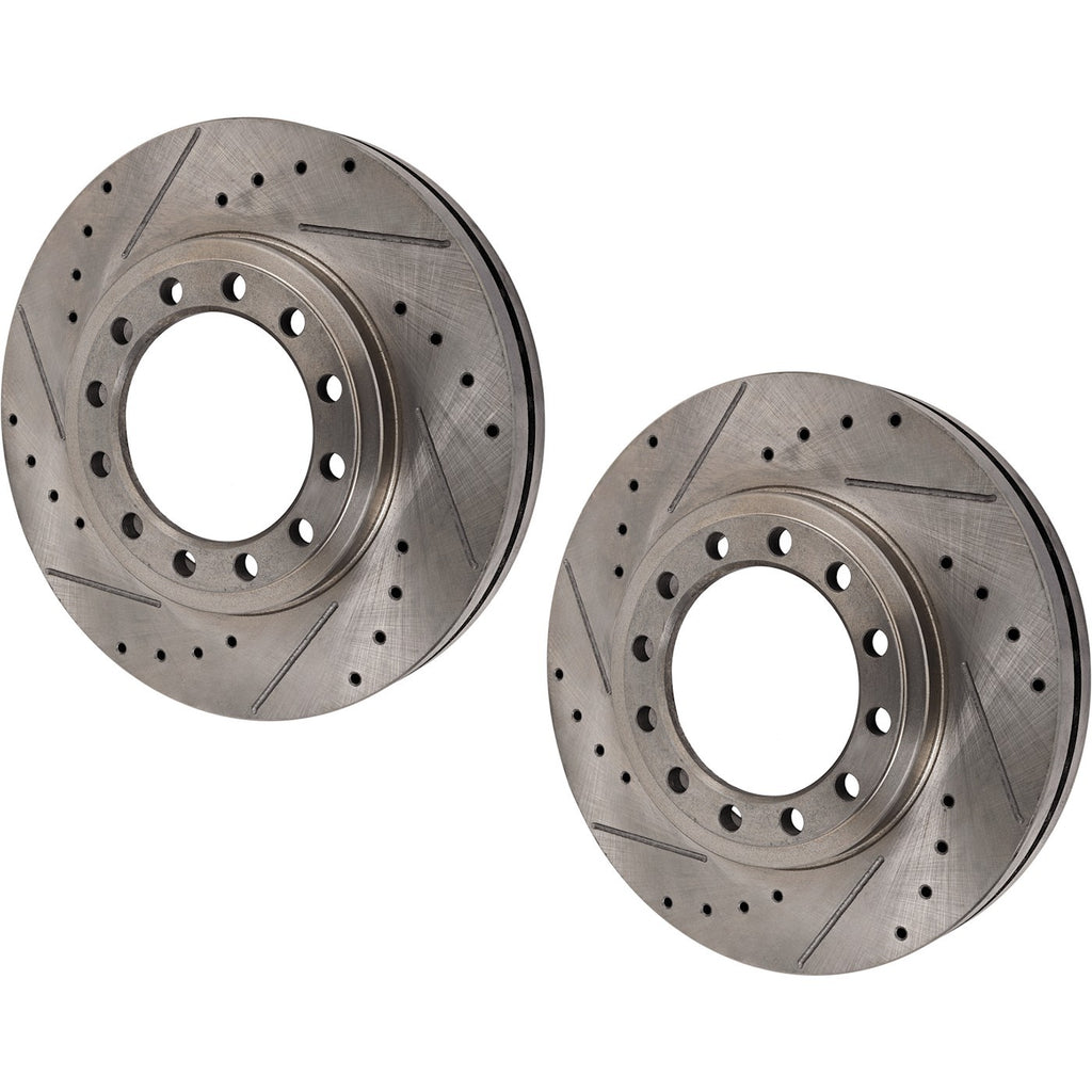 Front Brake Disc Rotors for Chevy LCF 4500HD Isuzu NPR GMC