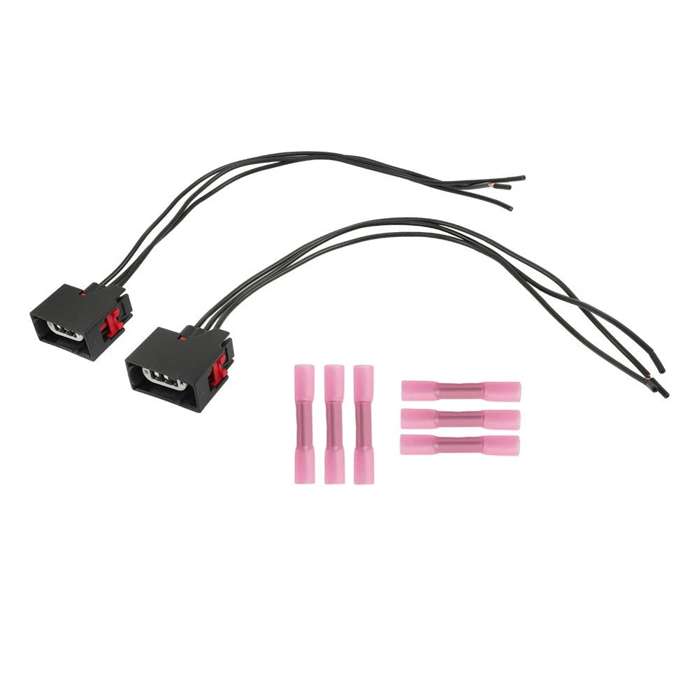 2X Front Turn Signal Light Connector for Jeep Wrangler JK (2007–2018)