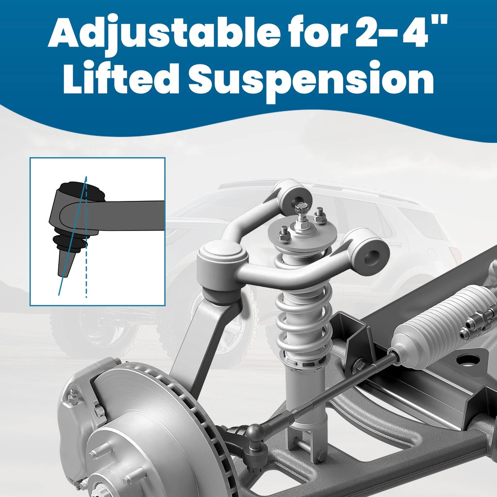 2X Front Upper Control Arms for Chevrolet Express 1500 (2003-2011) RWD