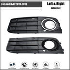 Pair Fog Light Grille Covers for Audi A4 B8 (2009–2012)