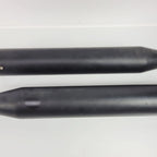 Bassani 4in. Quick Change Black Slip-Ons for Harley Touring (2017–2025)
