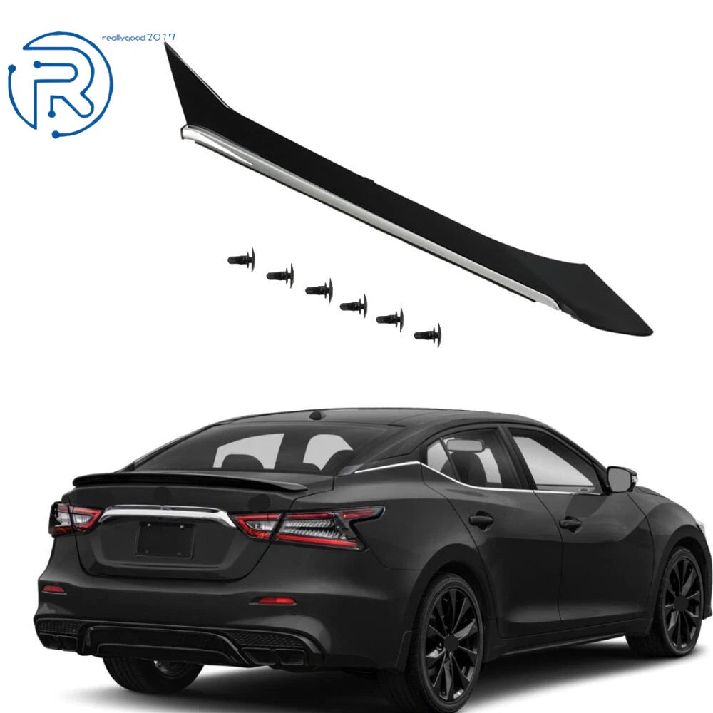 Left Rear Quarter Panel Molding for Nissan Maxima (2016–2021) Black
