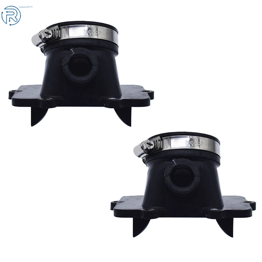 2Pcs Carburetor Intake Manifold Boots for Ski-Doo