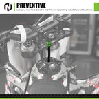 Gas Fuel Cap Vent Breather Hose Tube for Kawasaki KLX110 KLR650 KDX200 KX125 (2002–2023)