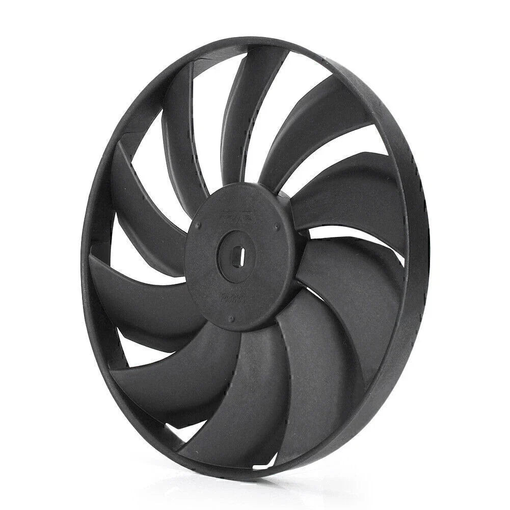 Black Engine Radiator Cooling Fan Blade for Kawasaki Ninja ZX6R ZX10R