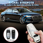 Full Seal TPU Remote Smart Key Fob Case for Audi (2013-2020)
