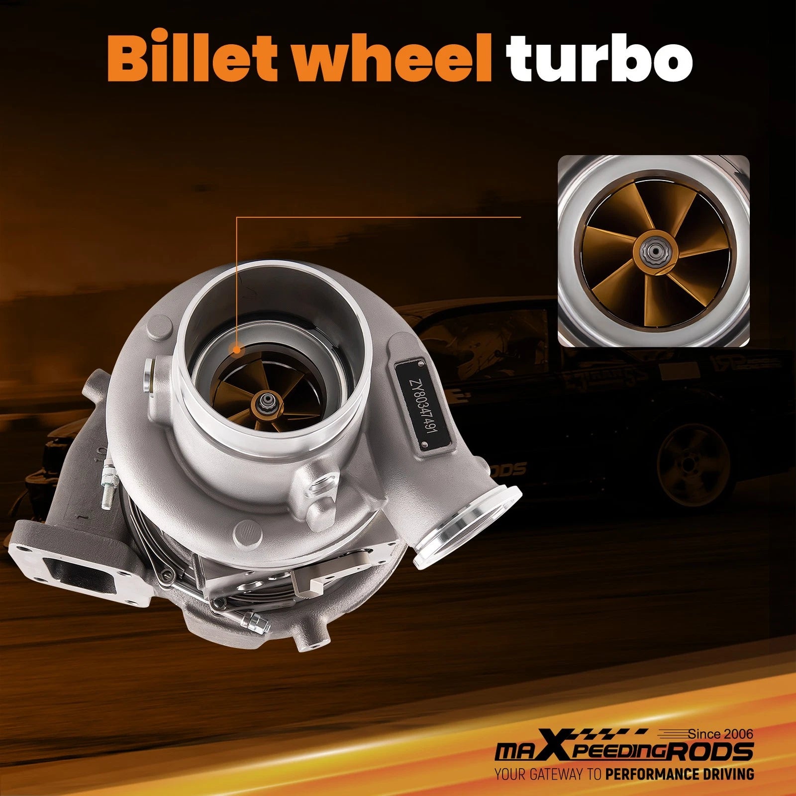 HE451VE Billet Turbocharger for Cummins ISX QSX ISX15 QSX15 (2005–2015)
