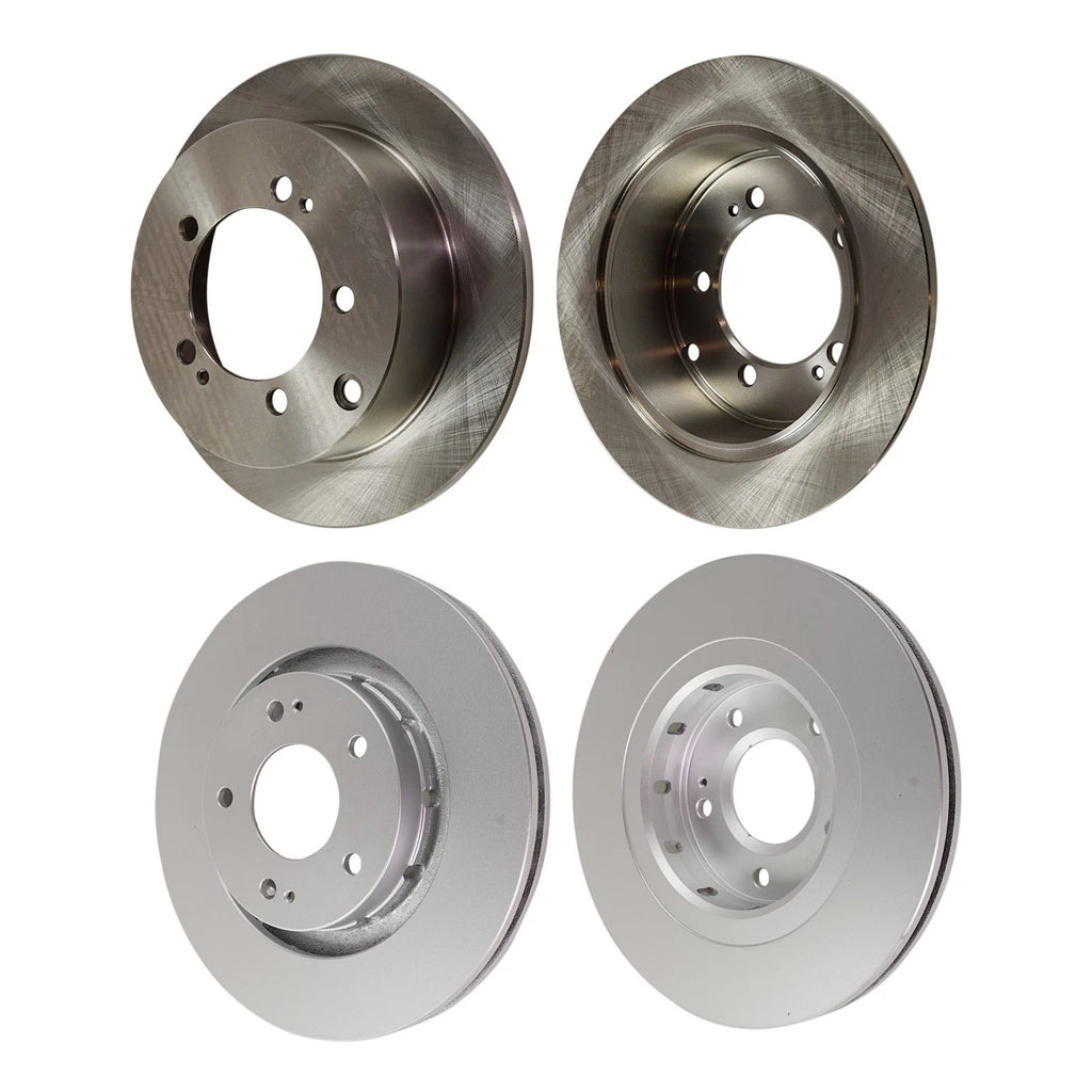 Front and Rear Disc Brake Rotors for Mitsubishi Outlander (2005–2006)