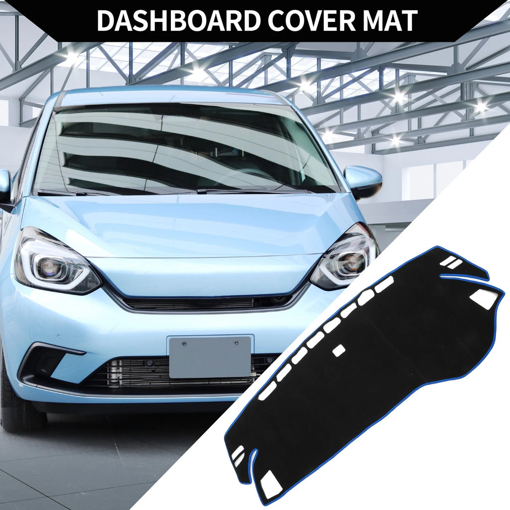 Dashboard Cover Mat for Honda Odyssey (2022–2024) Black Blue