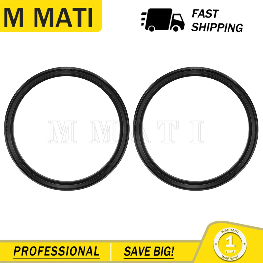 2X Brake Drum Seals for Kawasaki Mule 3020 KAF620F (2001–2003)