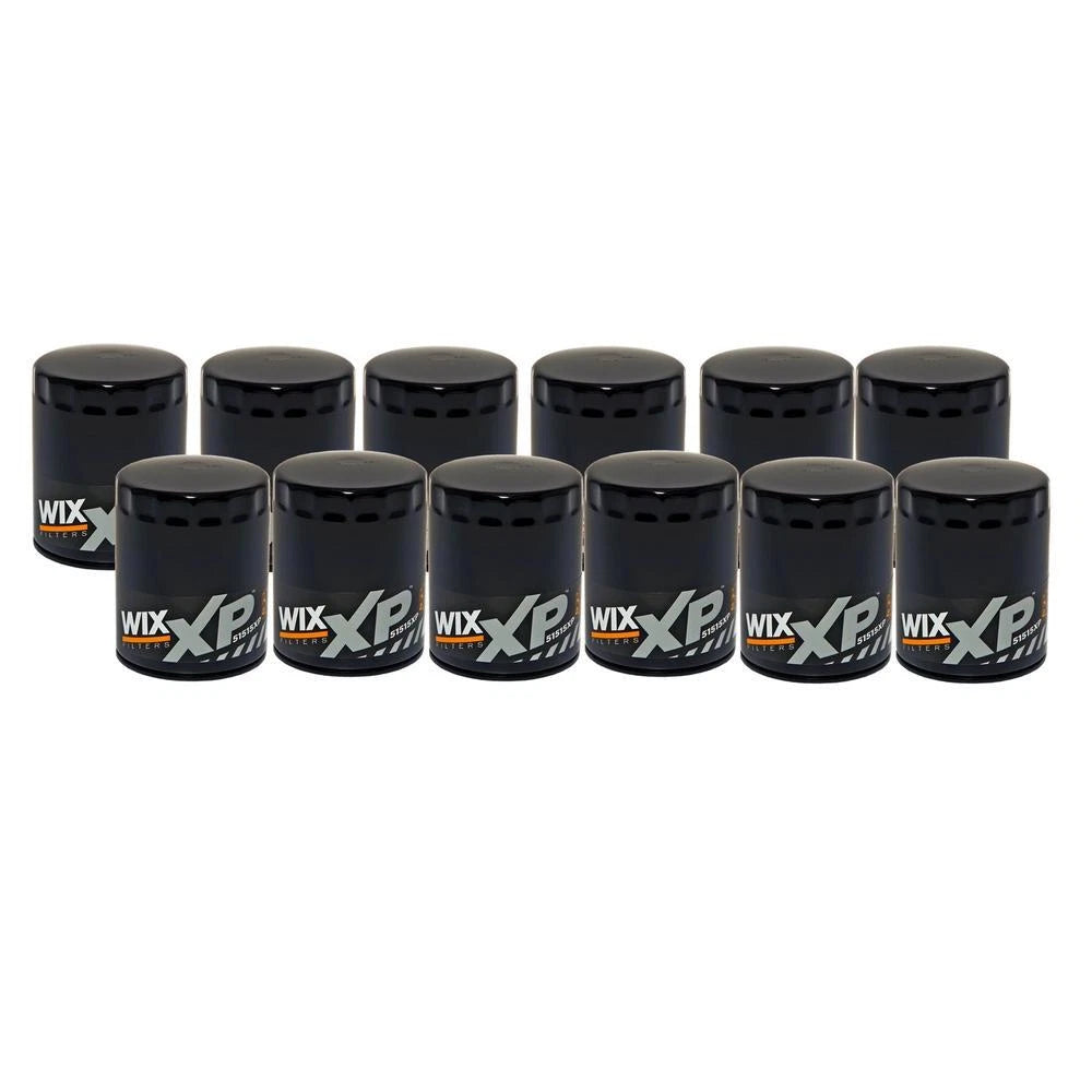 Set of 12 Wix 51515XP Engine Oil Filters for (Spin-On)