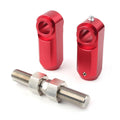 Lowering Kit for Yamaha Raptor 700 350 660 700R (2001–2023) Aluminum Red