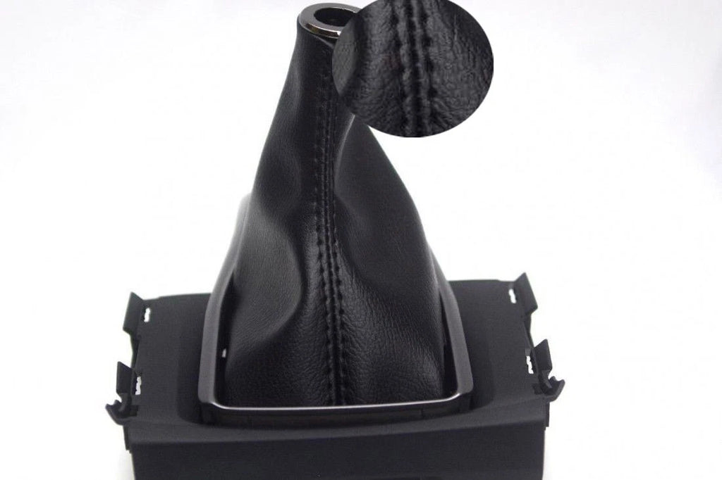 Leather Manual Shift Boot for Honda Civic (2016–2019) Black