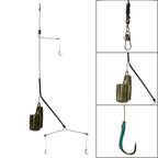 Feeder Basket Baits Cage Hook Set for Carp Fishing Tackle Box