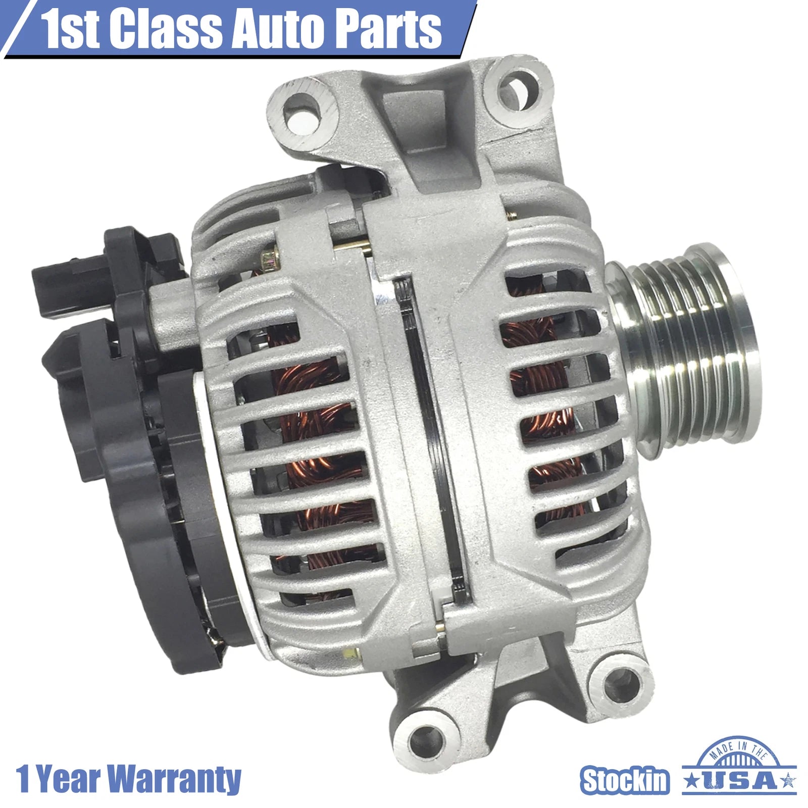 Alternator for Audi Volkswagen A3 A3 Quattro TT Quattro CC Eos GTI Jetta Passat (2006–2013)