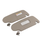 Sun Visor Pair for Dodge Ram 2500 3500 (2002-2006) Tan