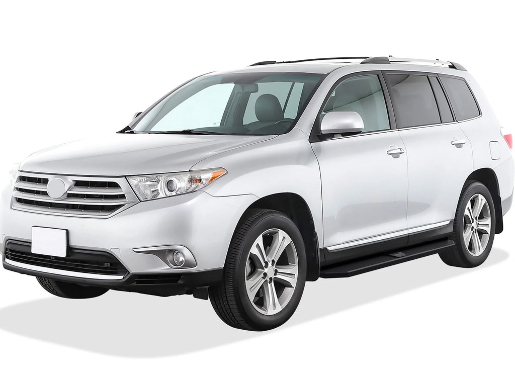 Running Boards for Toyota Highlander (2008-2013) - Black Style