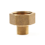 Brass G 1/2 Female to G 1/4 Male Pipe Reducer Adapter Fitting