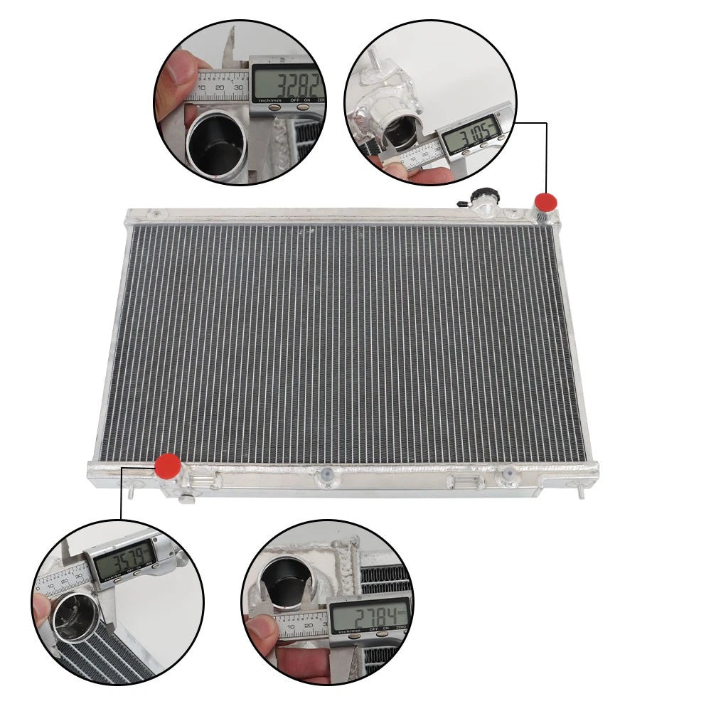 2 Row Aluminum Radiator for Infiniti G35 Coupe (2004-2007)