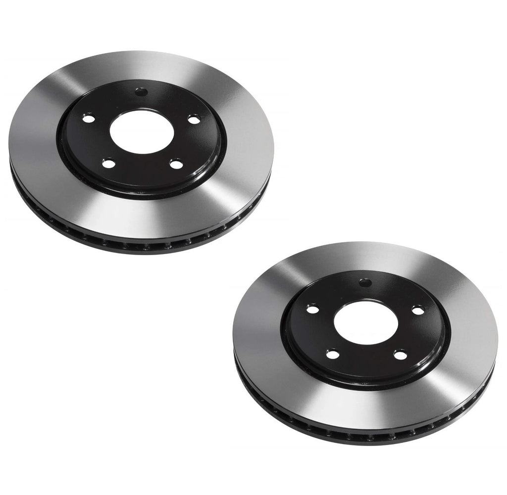 2X Rear E-Coated Disc Brake Rotors 340mm for MB W222 S450 S550 S560