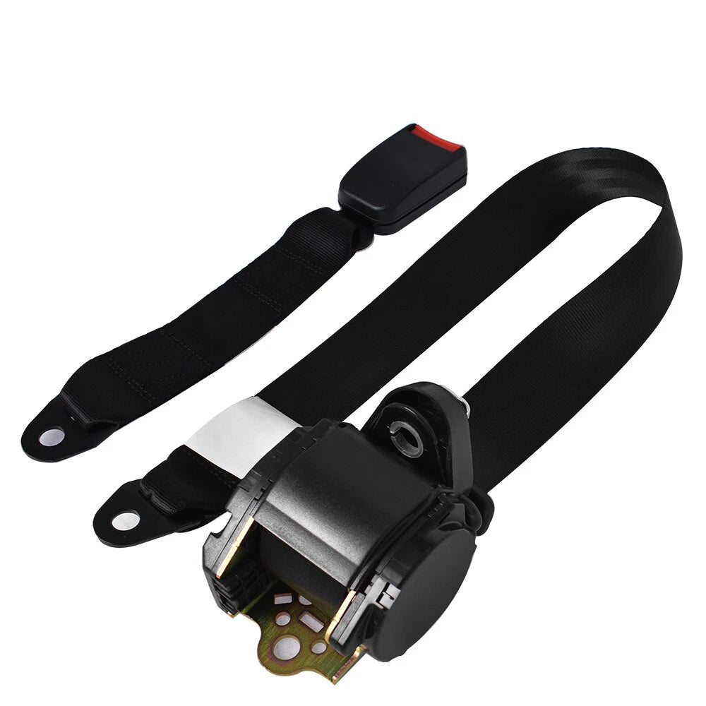 Set of 2 Retractable 3 Point Seat Belts for Jeep CJ YJ Wrangler (1982–1995)