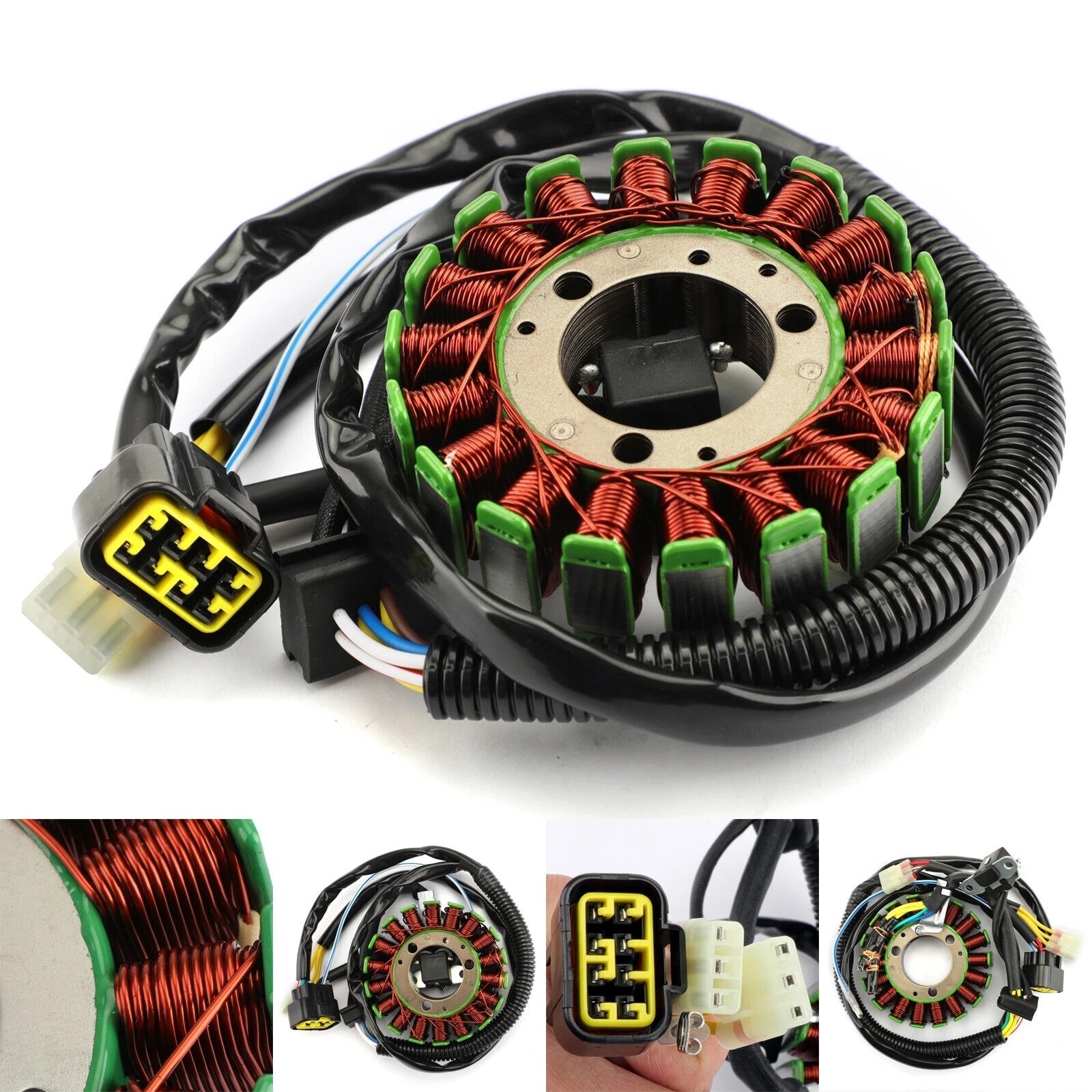 Generator Stator Coil 18 Poles for Polaris Predator 500 (2003–2004) Repl. 3088159