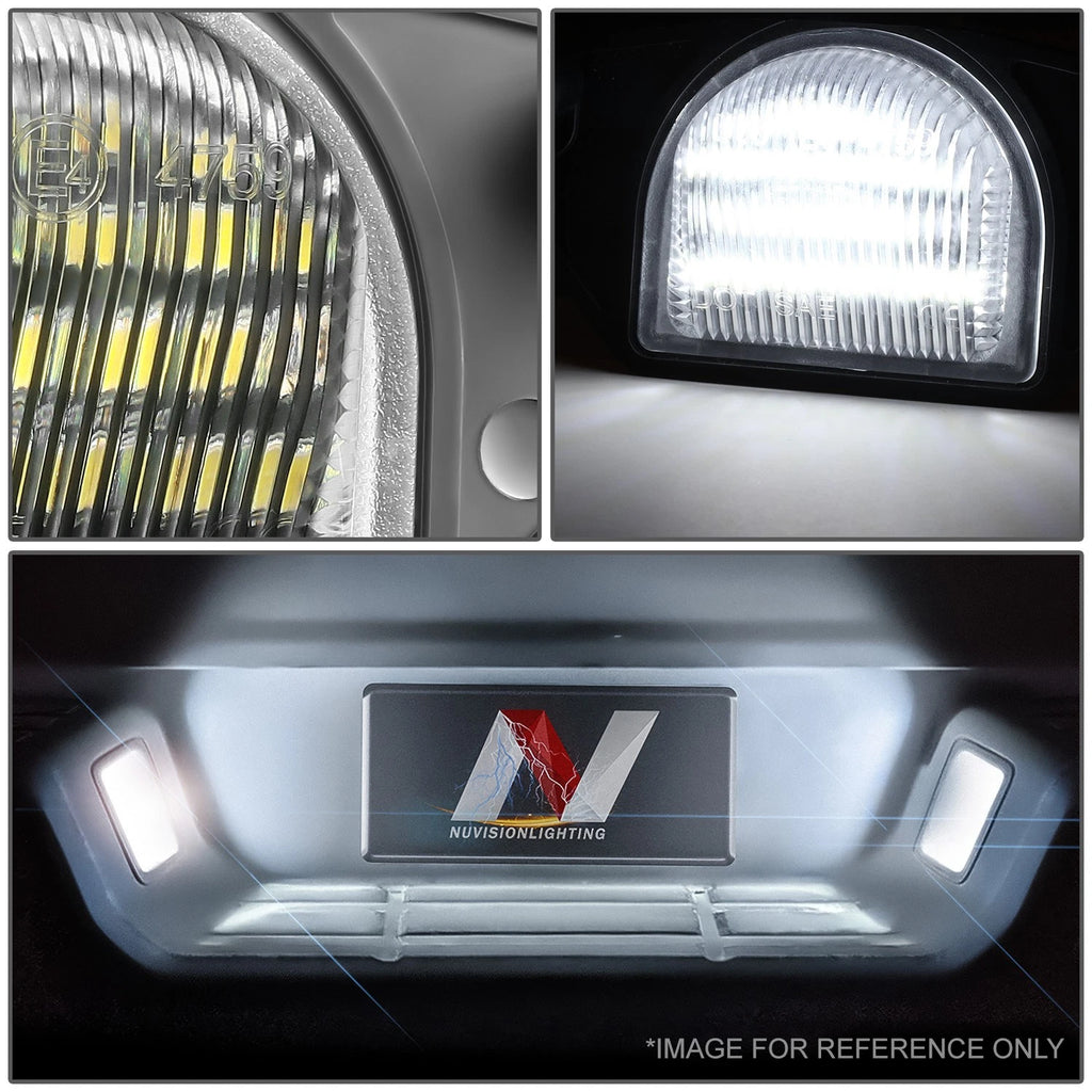 LED License Plate Lights for Buick Chevrolet S10 GMC Pontiac (1982–2013)