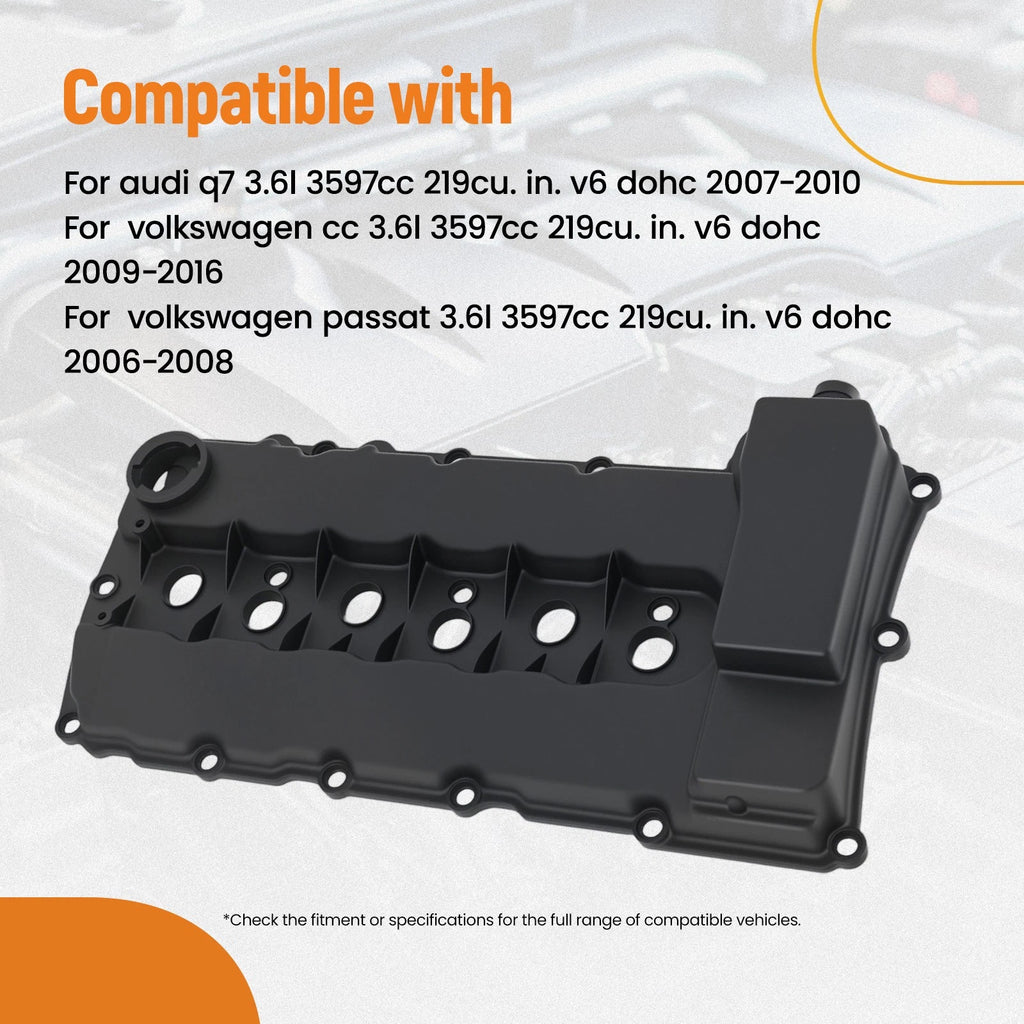 Engine Valve Cover with Gasket for Audi Q7 VW CC (2009–2016)